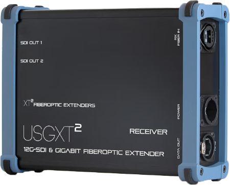 USGXT2 12G-SDI and Gigabit fiber extender