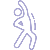 Recover Post-Workout Stretching Icon