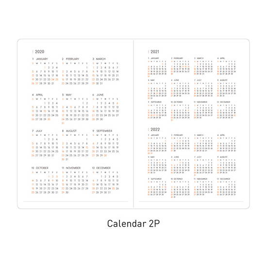 Calendar - Ardium 2020 My diary monthly dated planner