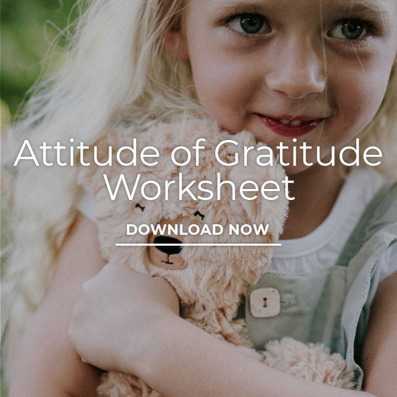 Download Attitude of Gratitude Worksheet