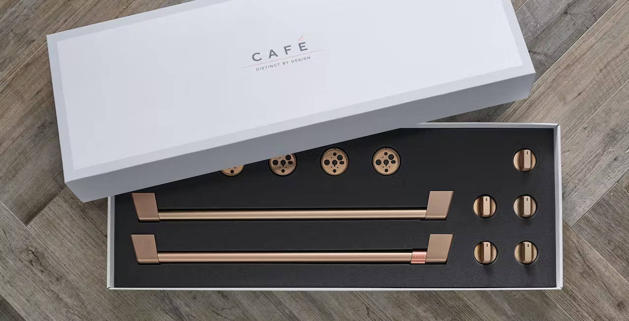 copper range handles and knob kit