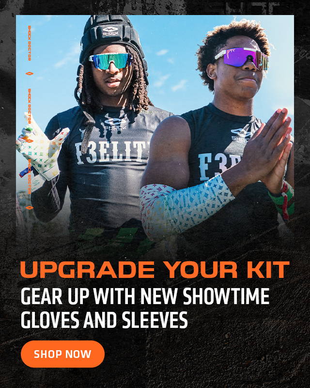 Upgrade your kit. Gear up with new showtime gloves and sleeves. Shop now