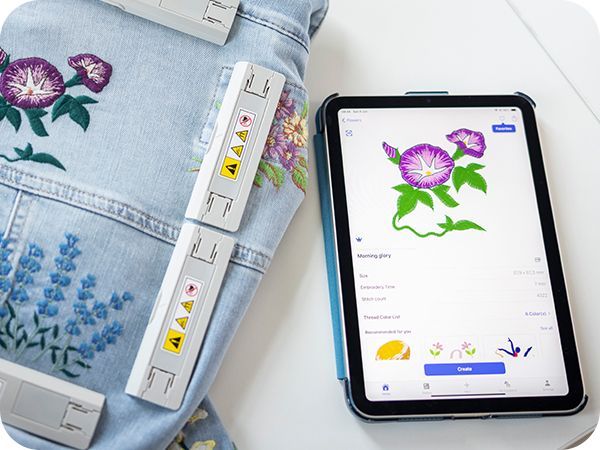 Brother Celeste CX1e Computerized Embroidery-Only Machine App Compatibility