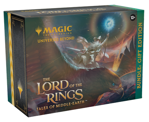 Magic: The Gathering Lord of the Rings Bundle Gift Edition box.
