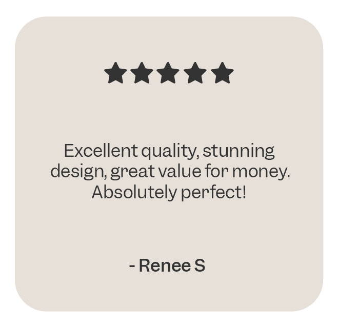 Review with five stars: 