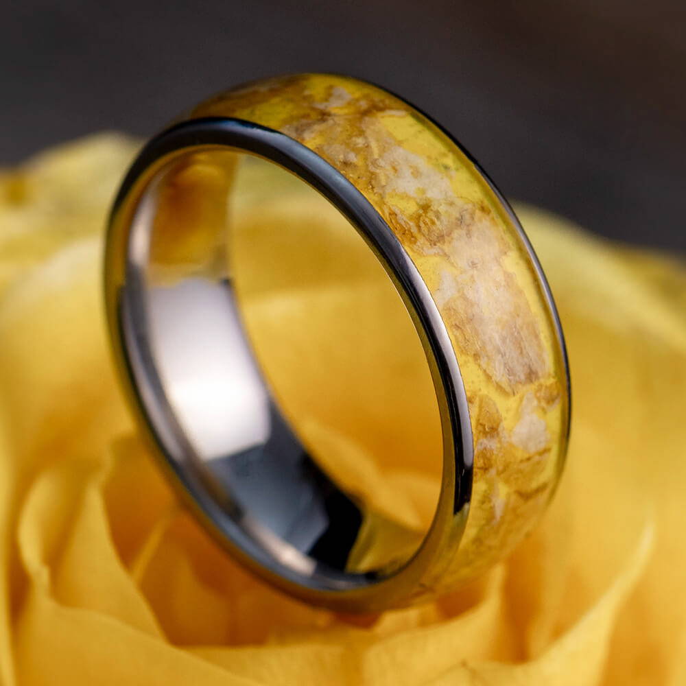 Flower Petal Ring | Memorial Jewelry