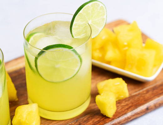 Image of yellow watermelon punch
