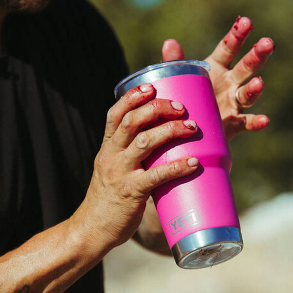 Yeti 36oz Rambler Bottle with Chug Cap - Prickly Pear Pink