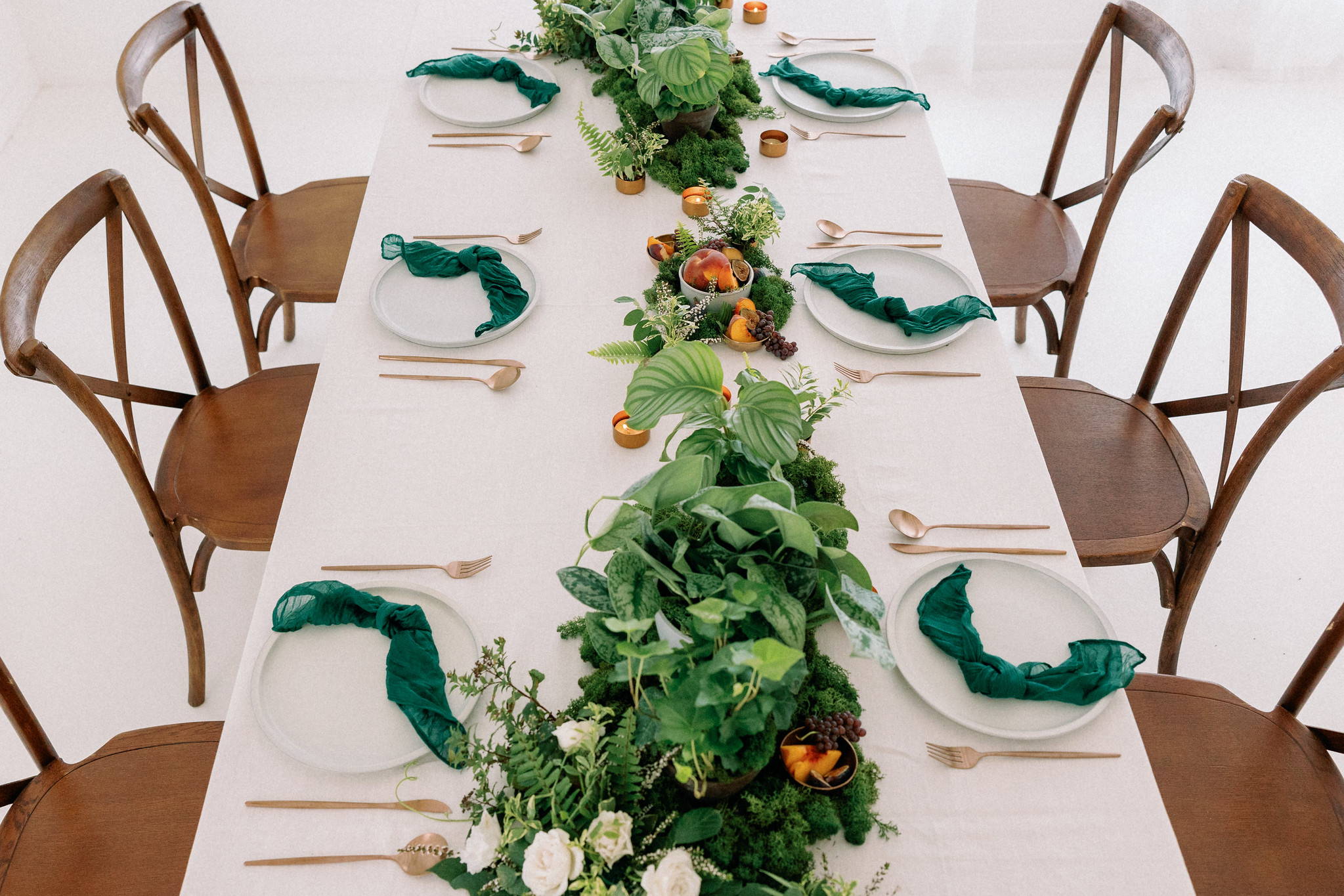 Vibrant Hanging Greenery for Your Wedding Decor