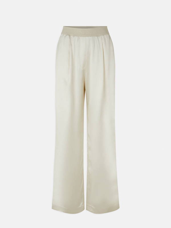 A product image of the Stine Goya Ciara Solid Pant in cream Sugar Swizzle.
