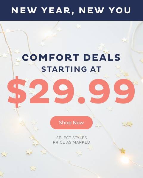 Comfort Deals Starting at $29.99