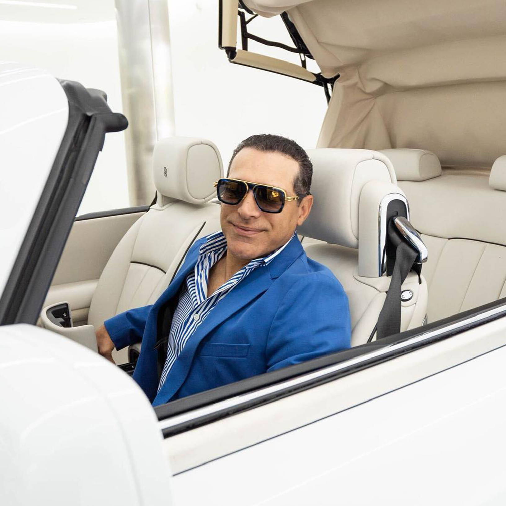 Manny Khoshbin wearing Dita LXN-EVO sunglasses