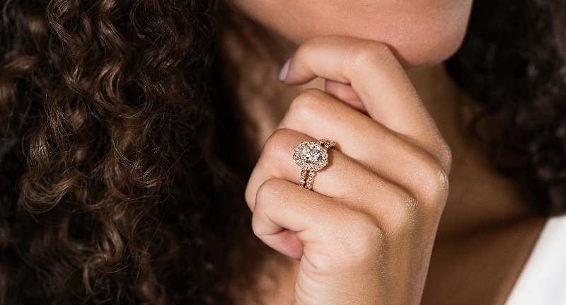 Vintage Stackable Paris Engagement Ring
