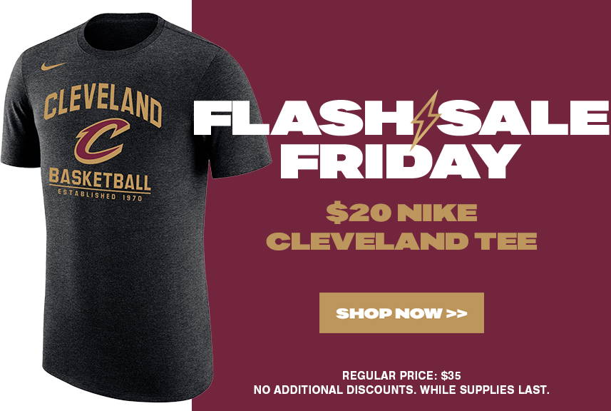 It's Flash Sale Friday! Get this  Nike tee for just $20 while supplies last.