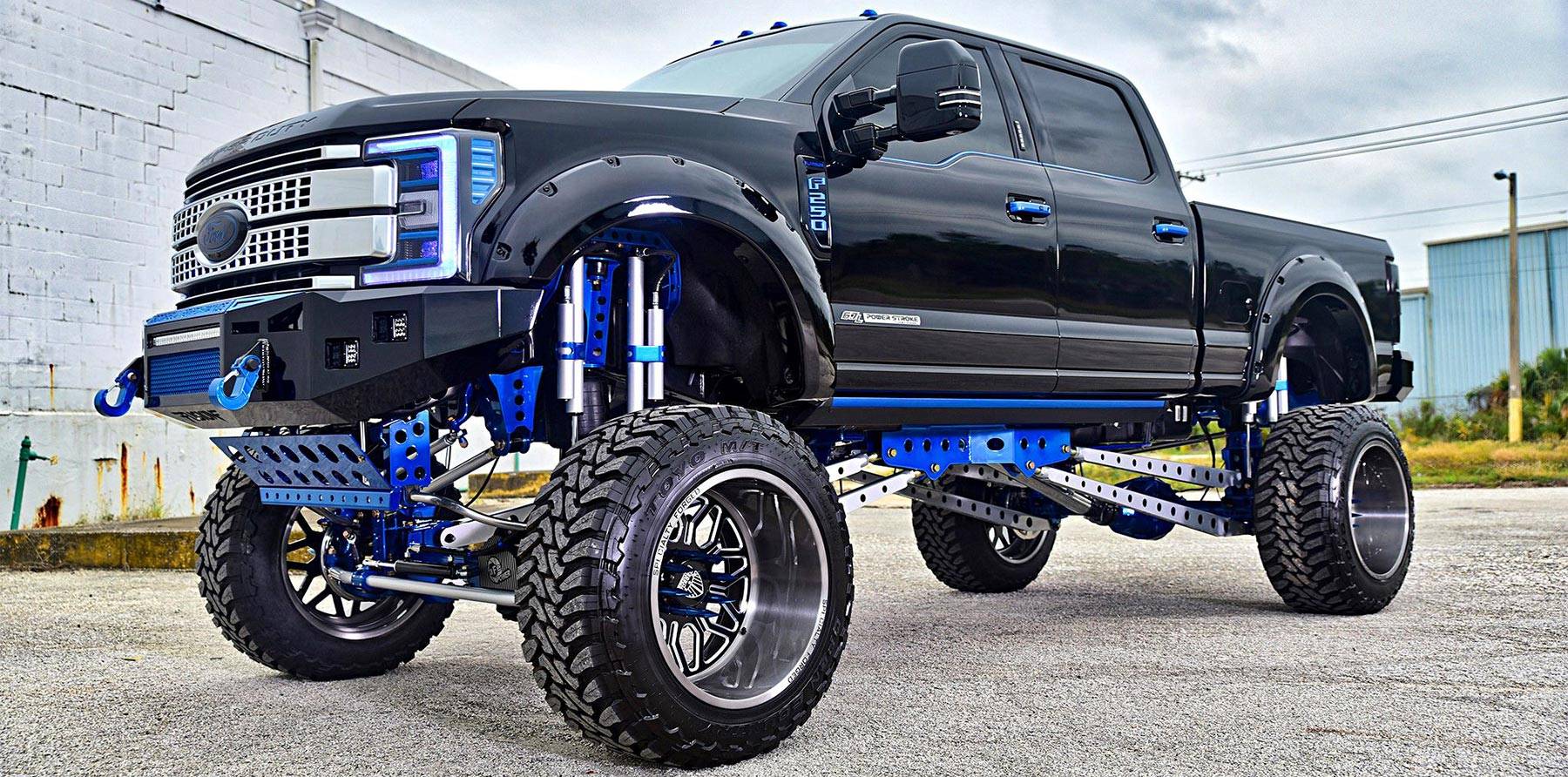 Jeff's 2017 Ford F250 Train Horn Install HornBlasters