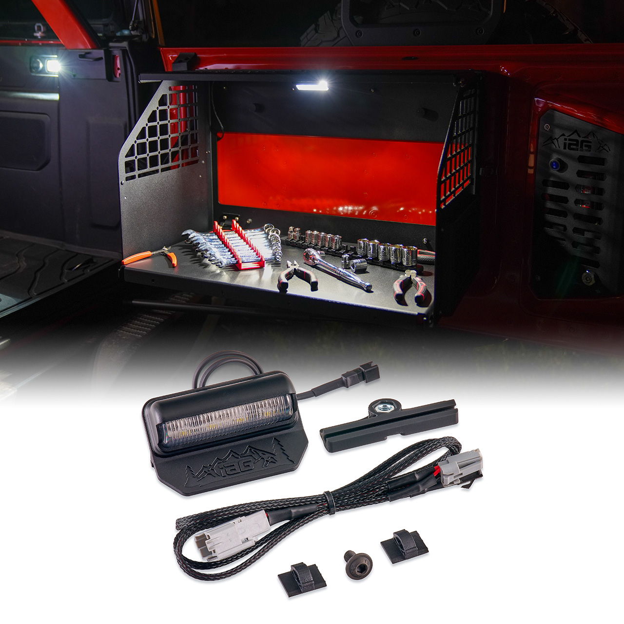 IAG Off-Road MultilevelTailgate Table Light for 21+ Ford Bronco