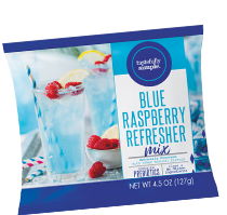 packet of Blue Raspberry Refresher Mix