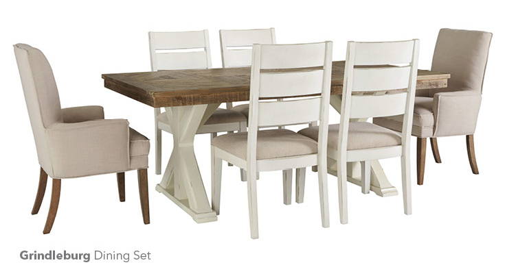 Grindleburg 5 Piece Casual Dining
