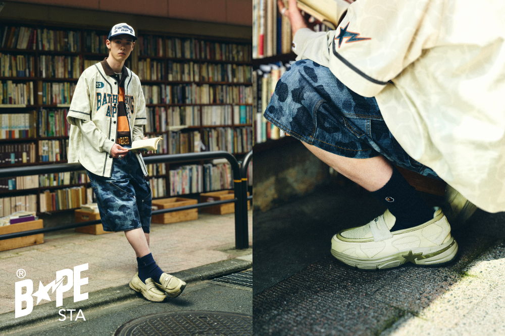 BAPE® 初のローファーシルエット「BAPE® LOAFER STA」が登場 | bape.com
