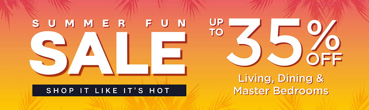 Summer Fun Sale Shop It Like It's Hot up to 35% Off