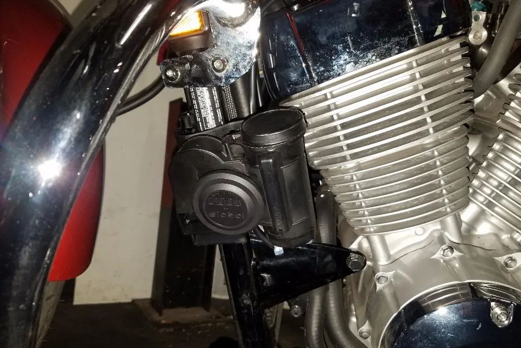 Compact Electric Motorcycle Horn