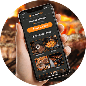 Start a New Cook on The MeatStick App