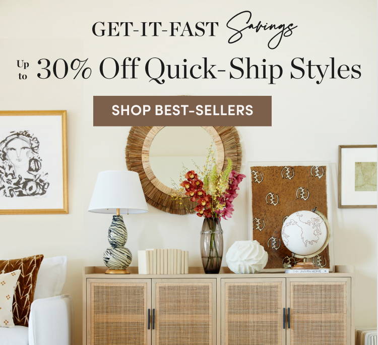 Up to 30% Off Quick Ship Styles