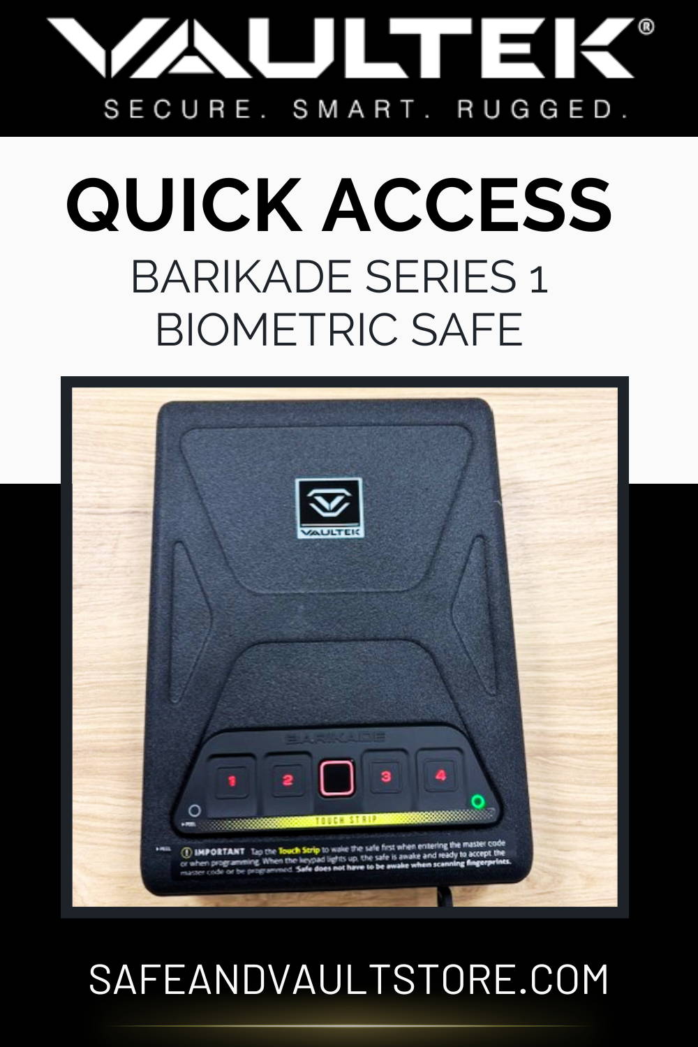 Barikade Series 1 Biometric Safe