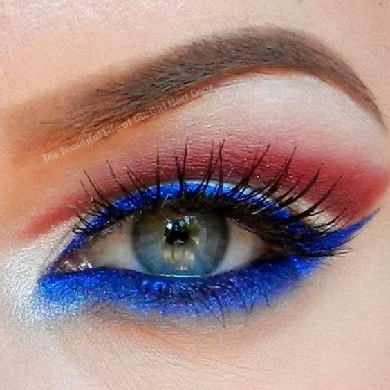 Fourth Of July Makeup