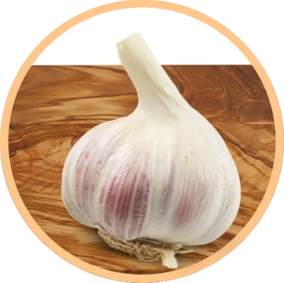 Marinelli uses fresh garlic