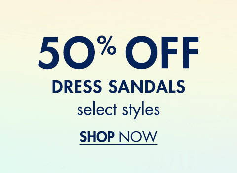 50% Off Dress Sandals