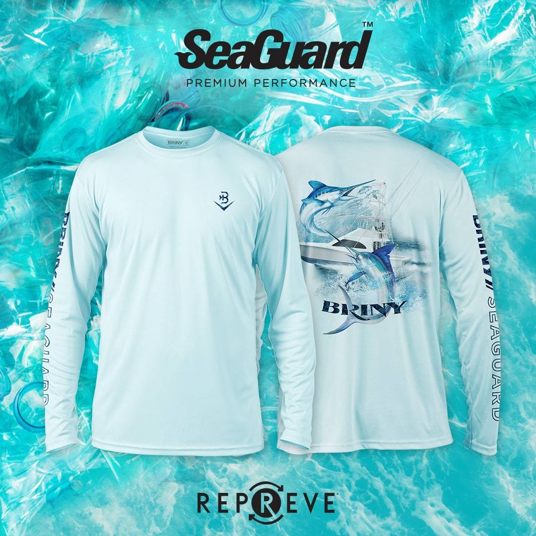 SeaGuard Repreve Men Long Sleeve Fishing Shirts – BRINY