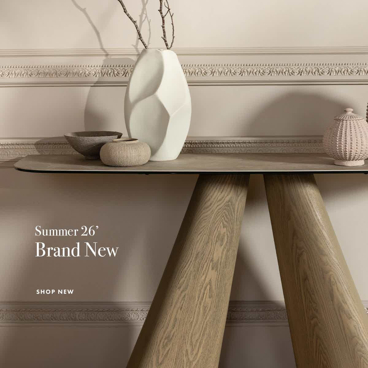 Brand new summer furniture trends for 2026
