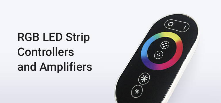 Laatste Pardon heerlijkheid RGB Color Changing LED Strip Light Remote Controls and Amplifiers