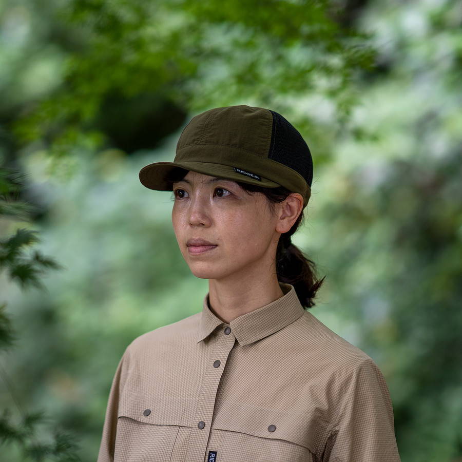 RIDGE MOUNTAIN GEAR（リッジマウンテンギア）/メッシュ ベーシックキャップ/オリーブ/UNISEX