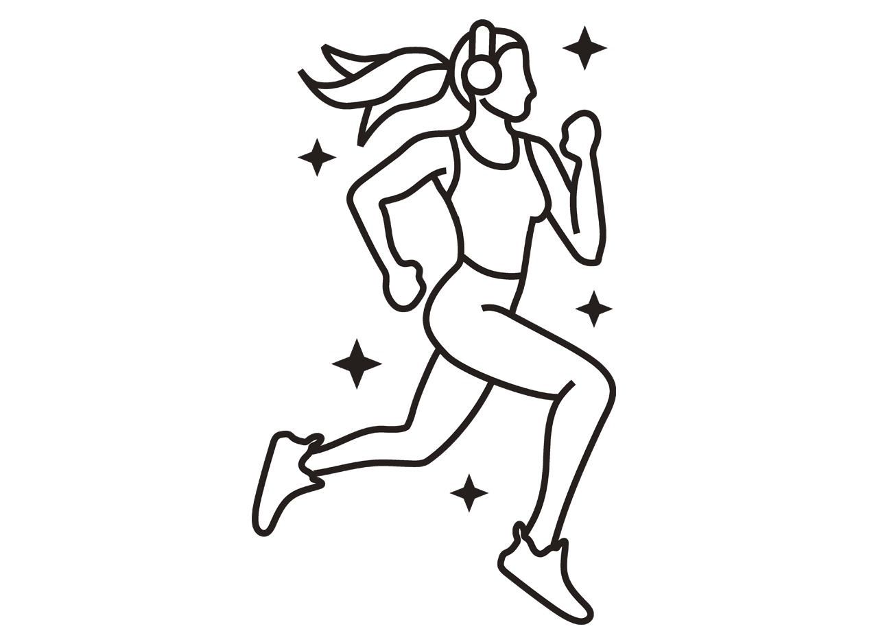 Runner Girl Tanks