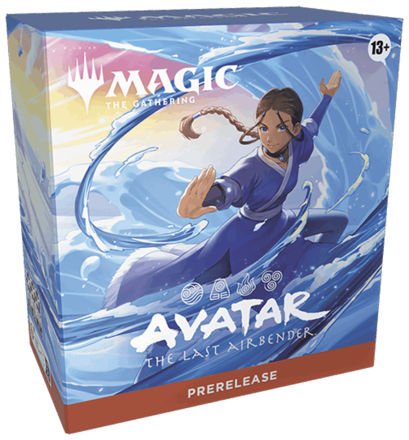 Magic: The Gathering Avatar: The Last Airbender prerelease booster box.