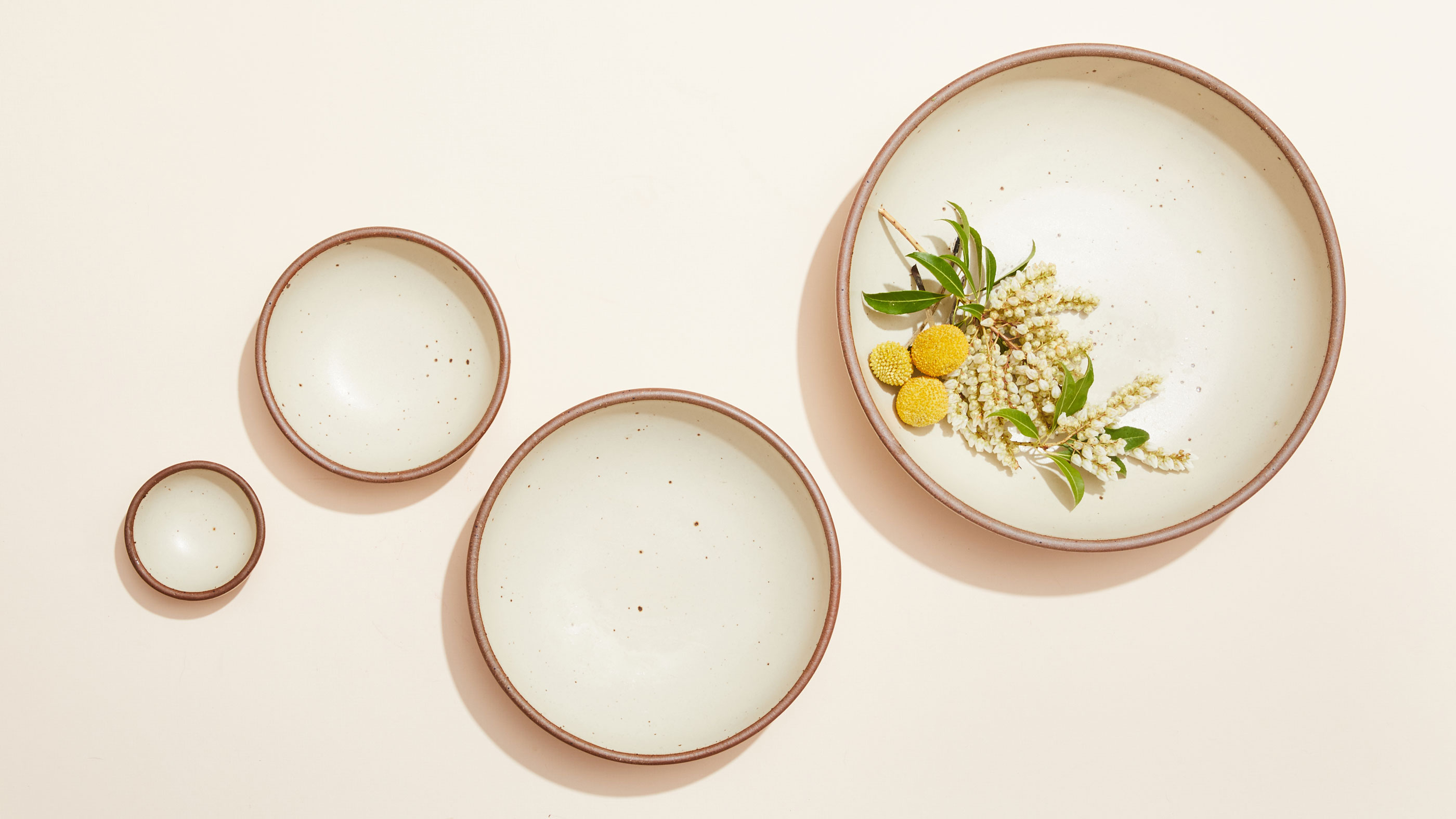 Bowls in Panna Cotta from East Fork