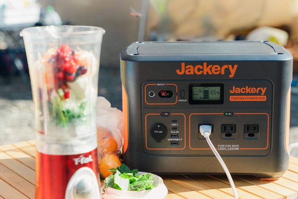 庭バーベキューの電気確保はJackeryポータブル電源がおすすめ！