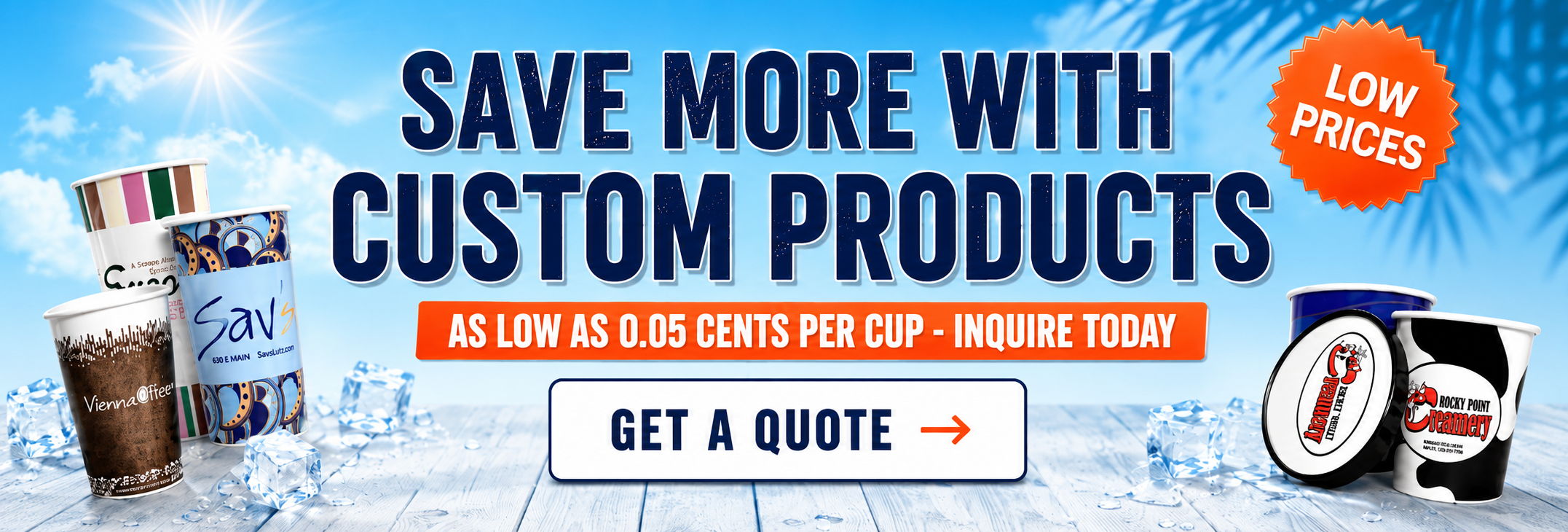 Frozen Solutions Custom Products