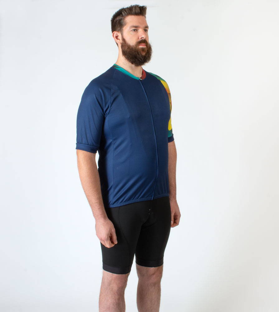 Storm Cycling Jersey on 6'8