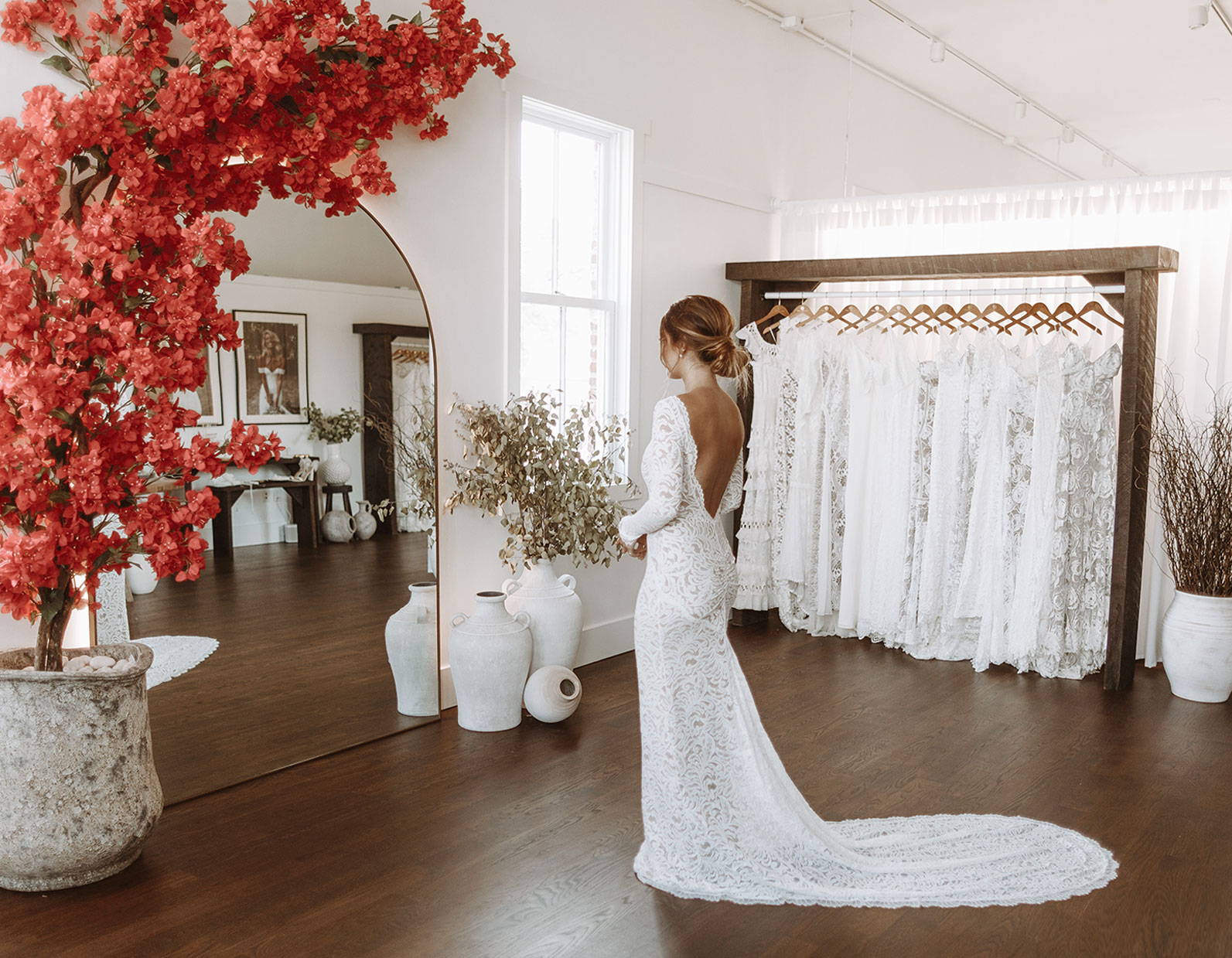 Bride in Nashville Showroom