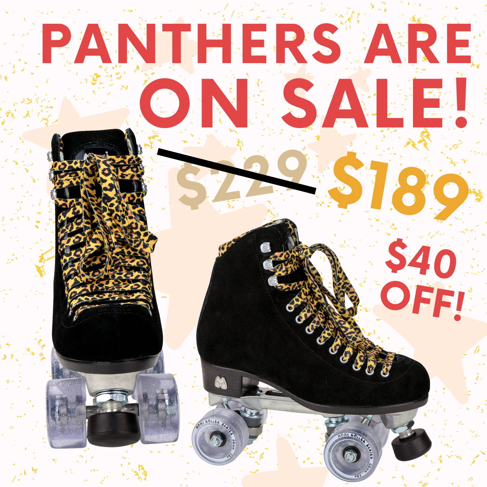 panthers are on sale for $189, $40 off