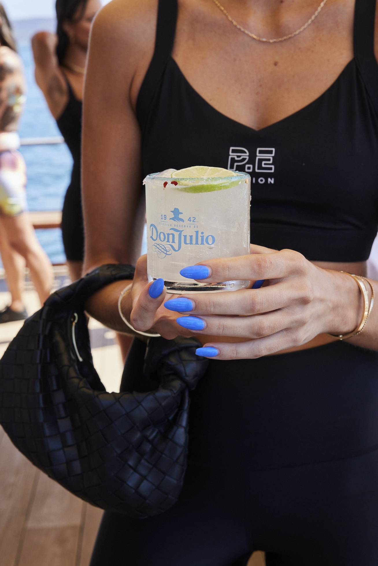 Don Julio cocktails were served throughout the day