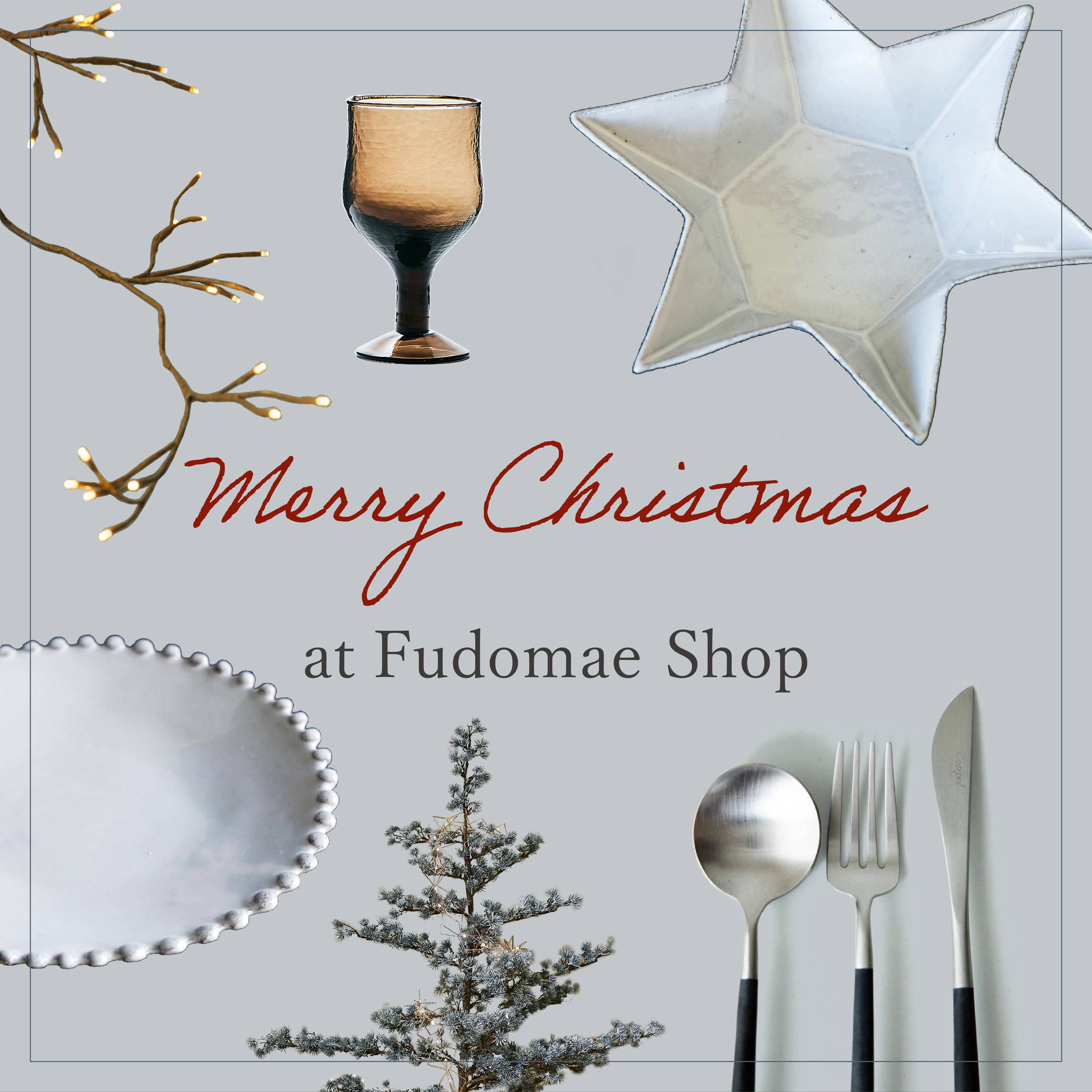 Merry Christmas at Fudomae Shop