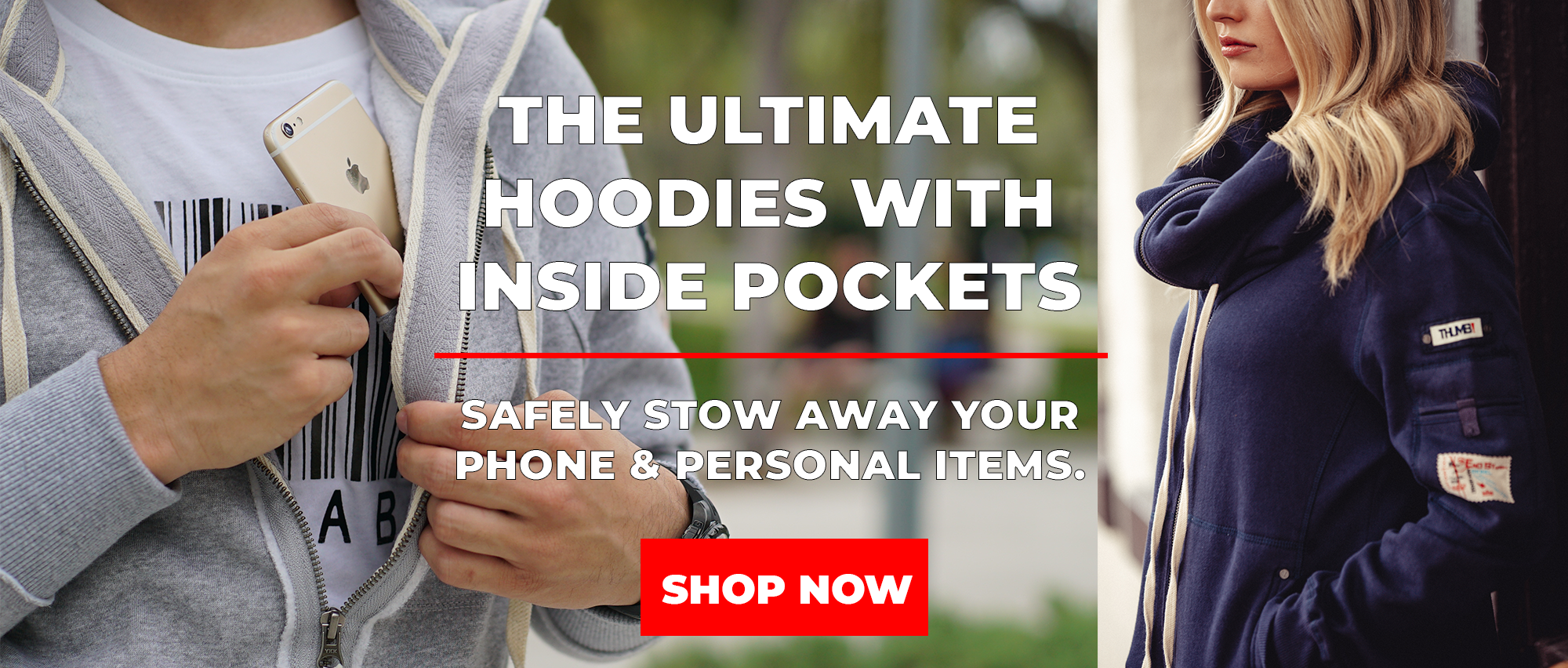 Ultimate Hoodies with Inside Pockets