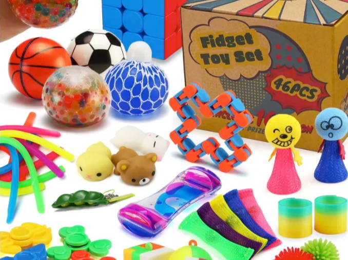 Sensory fidgets, fidget kit, sensory kit