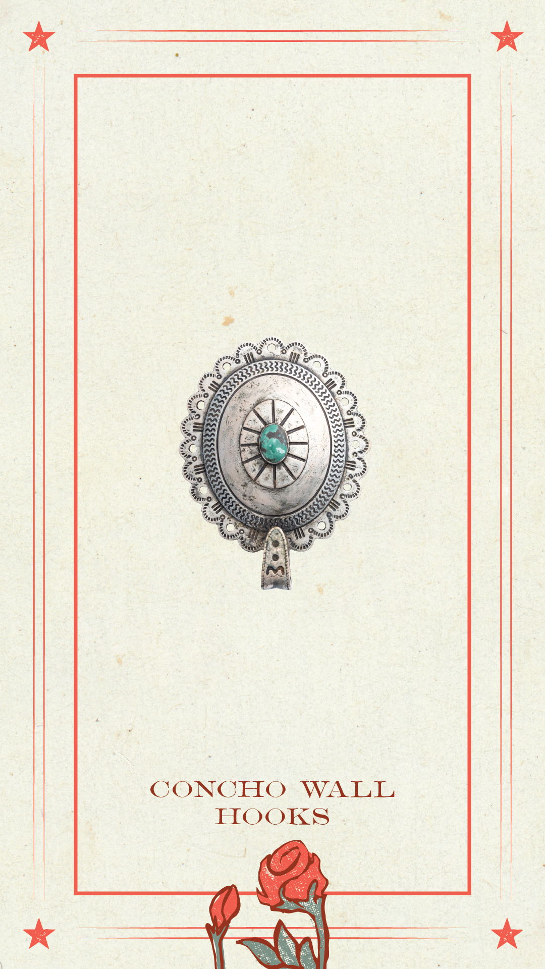 Mother's Day Gift Guide, Concho Wall Hook