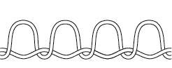 Hand-Tufted Loop Pile construction icon