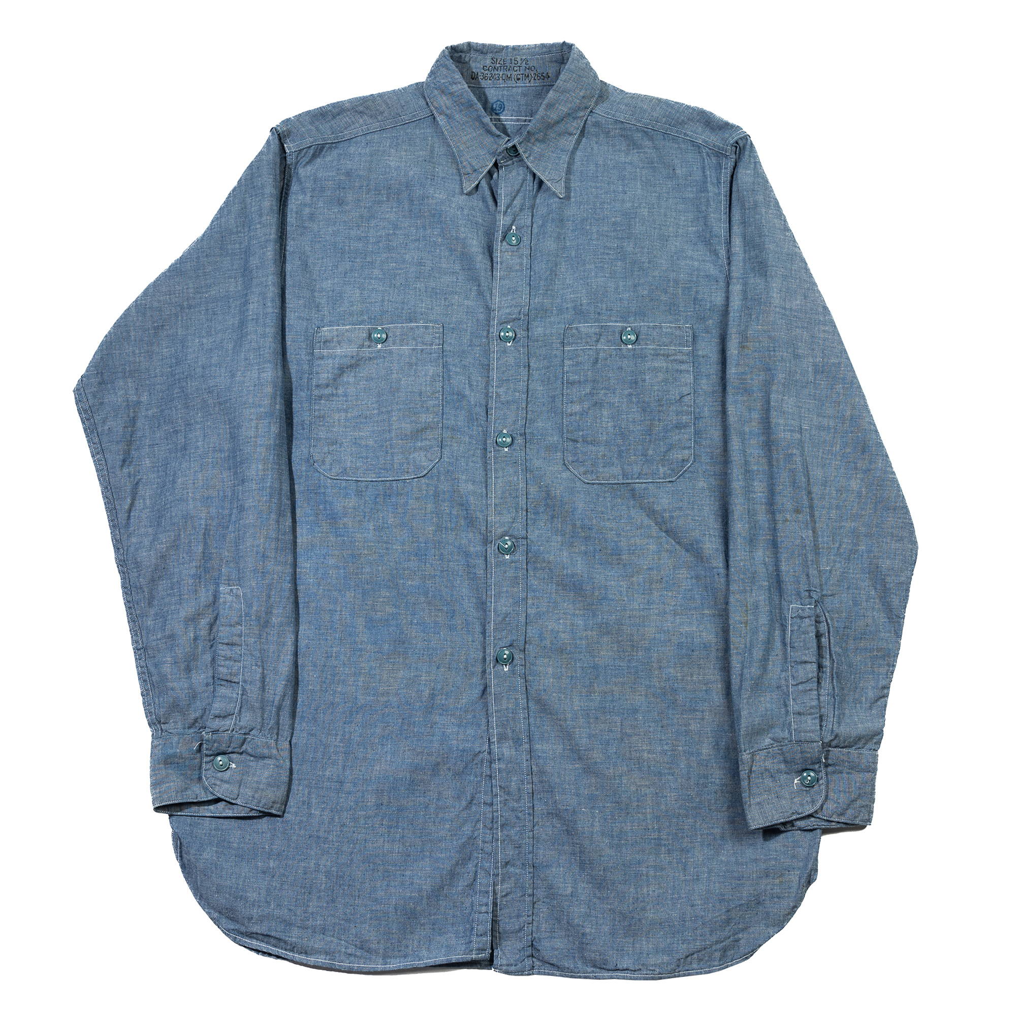 The Definitive Guide to WWII US Navy Chambray Shirts – Standard